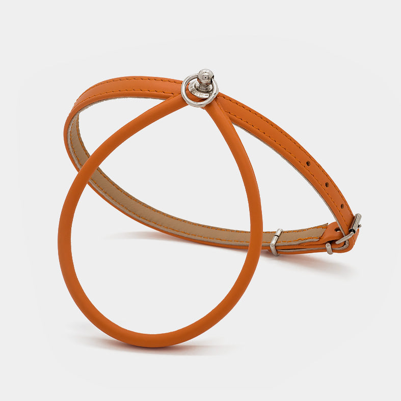 Pettorina in Pelle ARANCIO