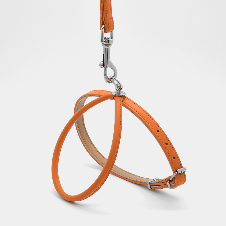 Pettorina in Pelle ARANCIO