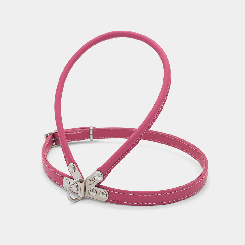 Pettorina in Pelle ROSA