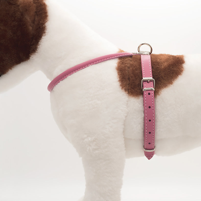 Pettorina in Pelle ROSA