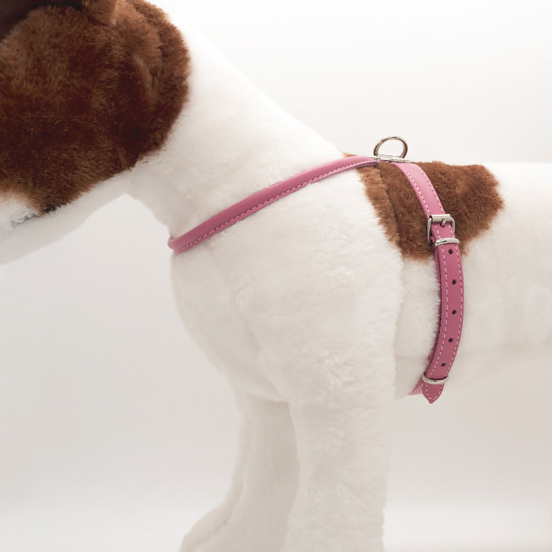 Pettorina in Pelle ROSA