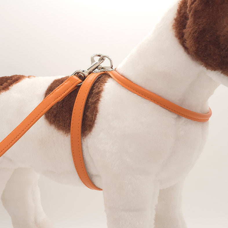 Pettorina in Pelle ARANCIO