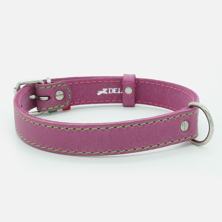 Collare in Pelle Soft ROSA