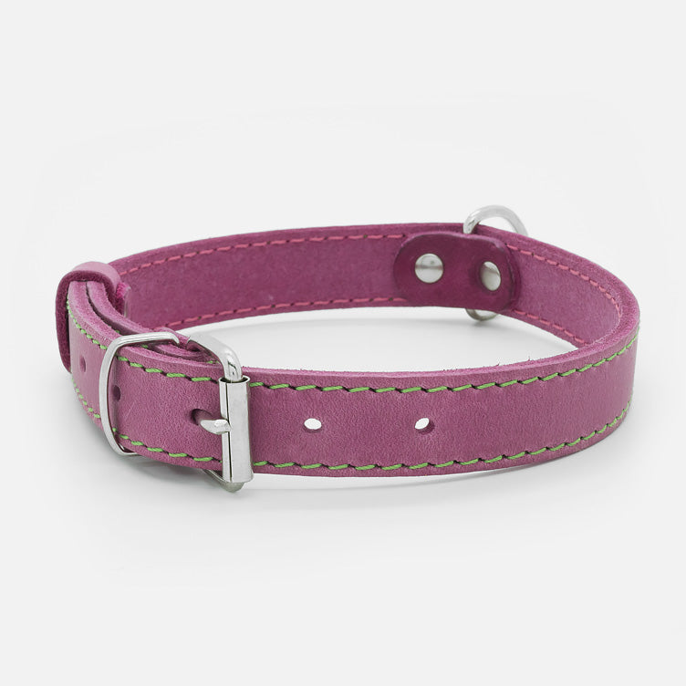 Collare in Pelle Soft ROSA