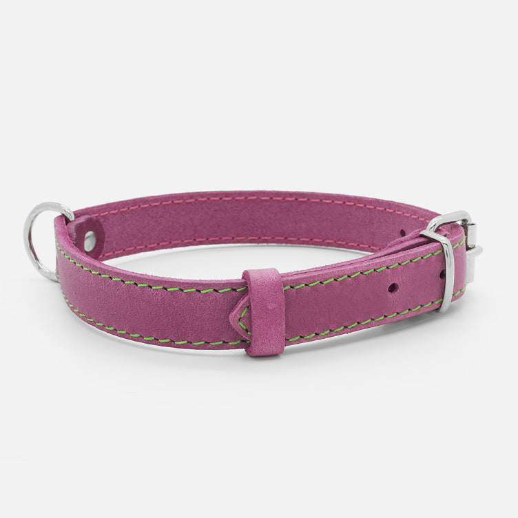 Collare in Pelle Soft ROSA