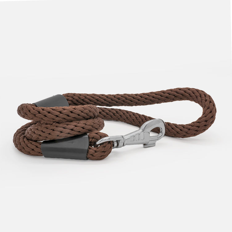 Guinzaglio in Nylon ROPE BROWN