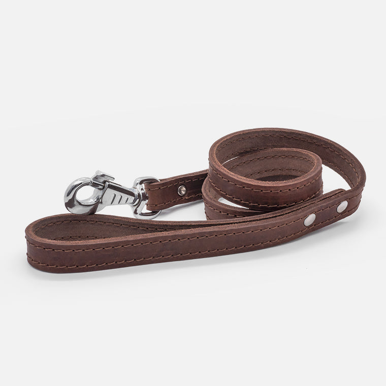 Guinzaglio in pelle BROWN OX