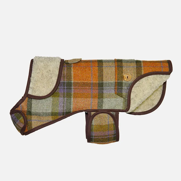 CAPPOTTINO IN TWEED ARANCIO