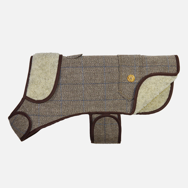 CAPPOTTINO IN TWEED BEIGE