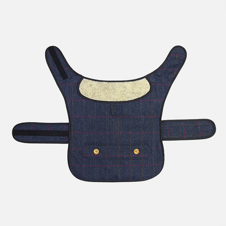 CAPPOTTINO IN TWEED BLU