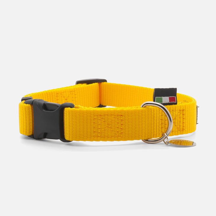 Collare in Nylon EASY GIALLO
