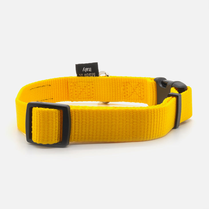 Collare in Nylon EASY GIALLO