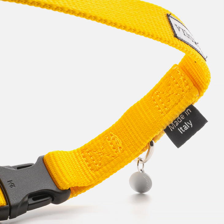 Collare in Nylon EASY GIALLO
