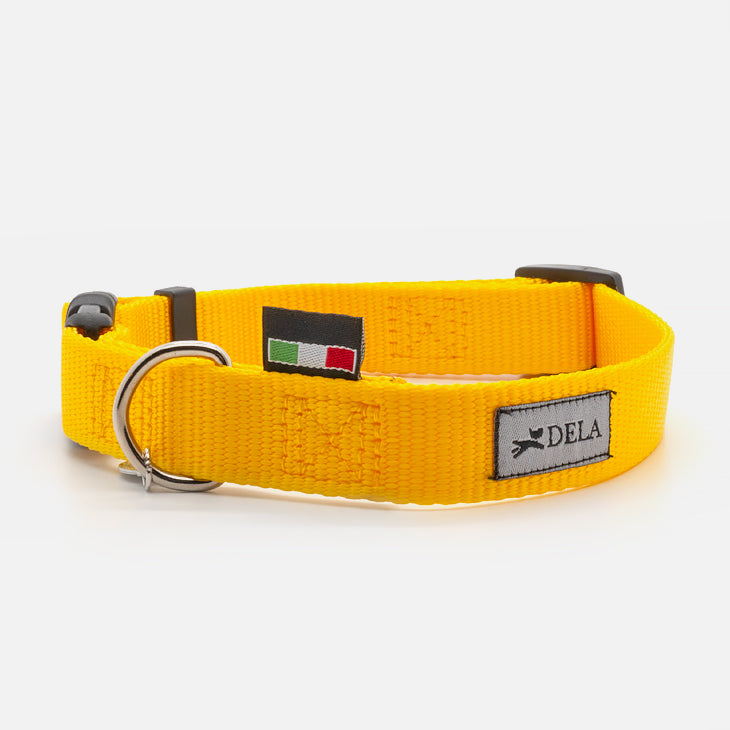 Collare in Nylon EASY GIALLO
