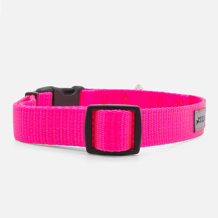 Collare in Nylon EASY ROSA