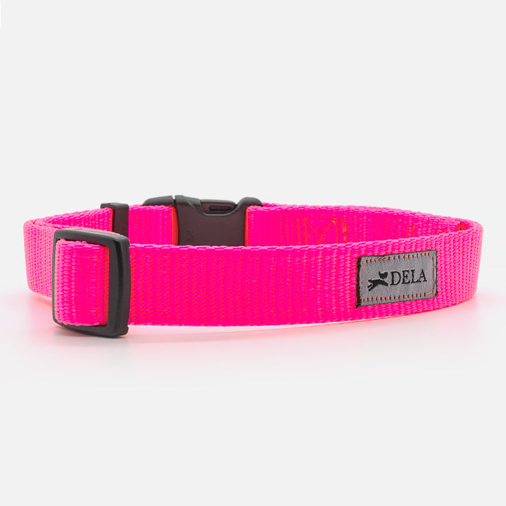 Collare in Nylon EASY ROSA