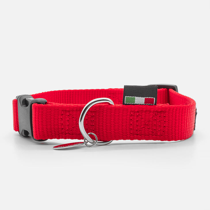 Collare in Nylon EASY ROSSO