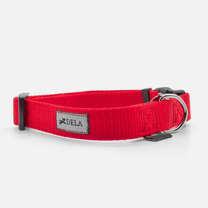 Collare in Nylon EASY ROSSO