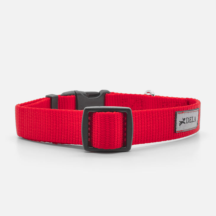 Collare in Nylon EASY ROSSO