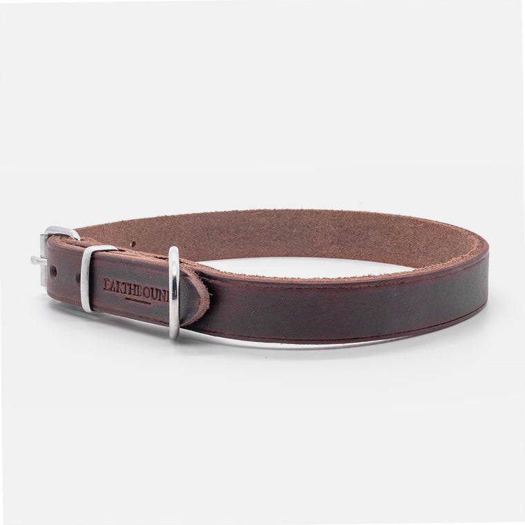 Collare in Pelle Soft Country BROWN