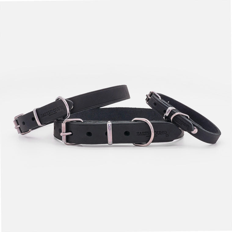 Collare in Pelle Soft Country NERO