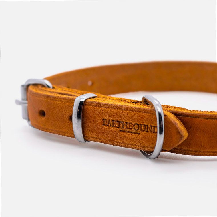 Collare in Pelle Soft Country SABBIA