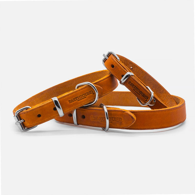 Collare in Pelle Soft Country SABBIA