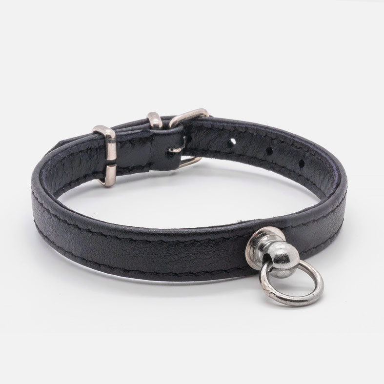 Collare in Pelle NERO