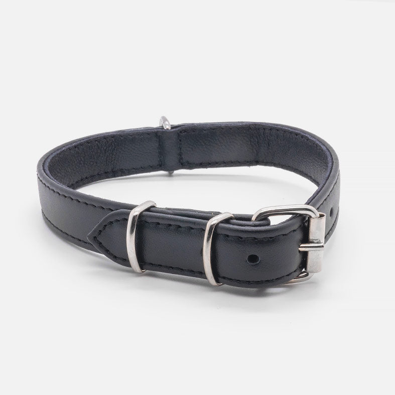 Collare in Pelle NERO
