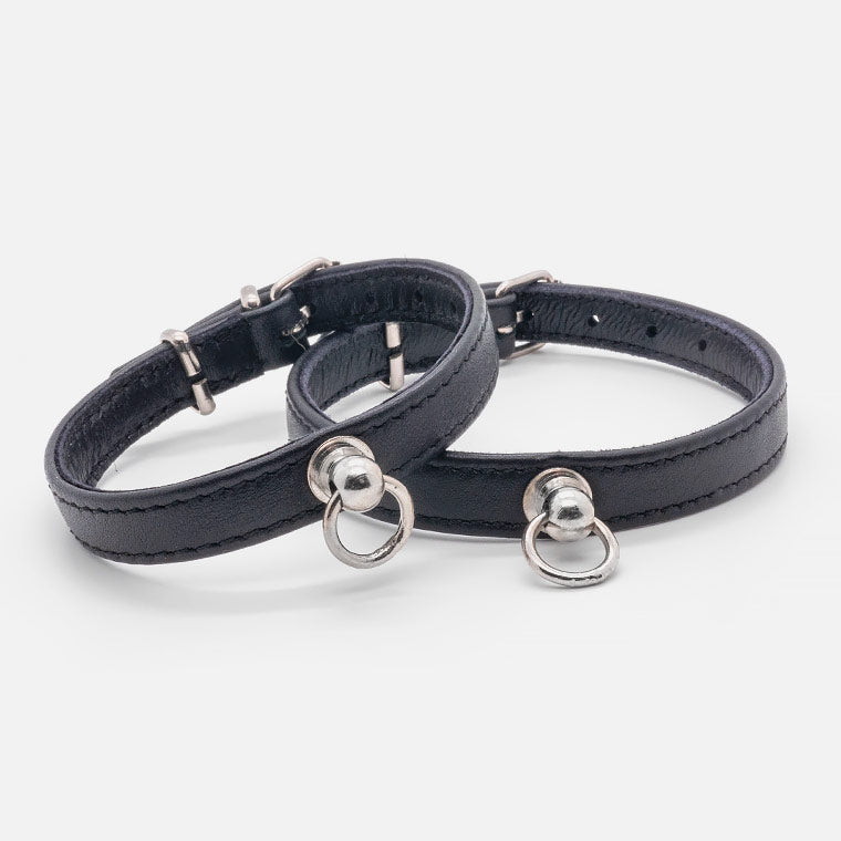 Collare in Pelle NERO