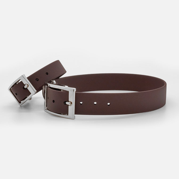 Collare in Biothane Brown H25mm