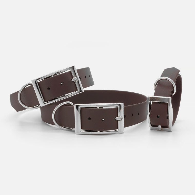 Collare in Biothane Brown H25mm