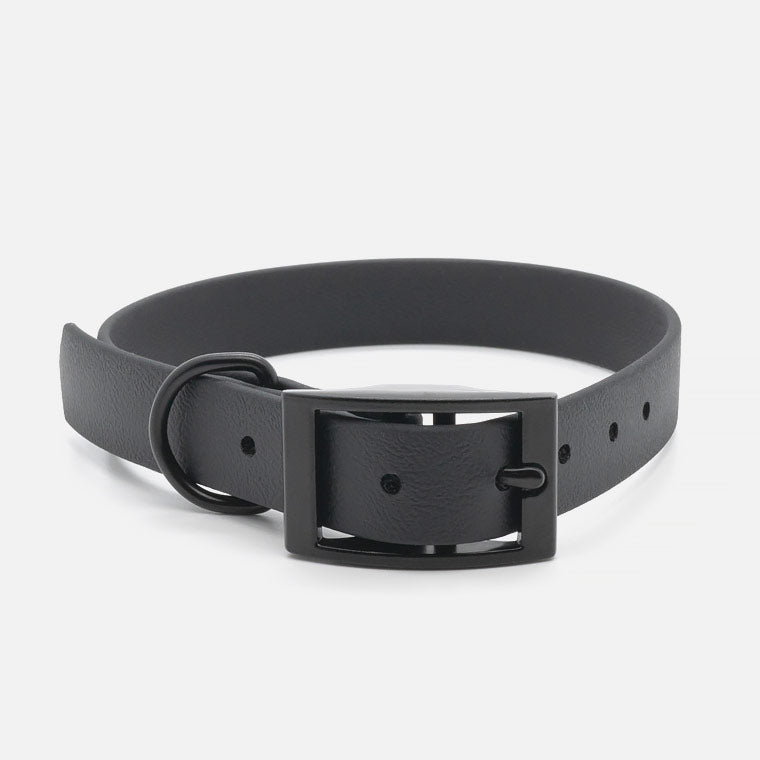 Collare in Biothane Nero H19mm