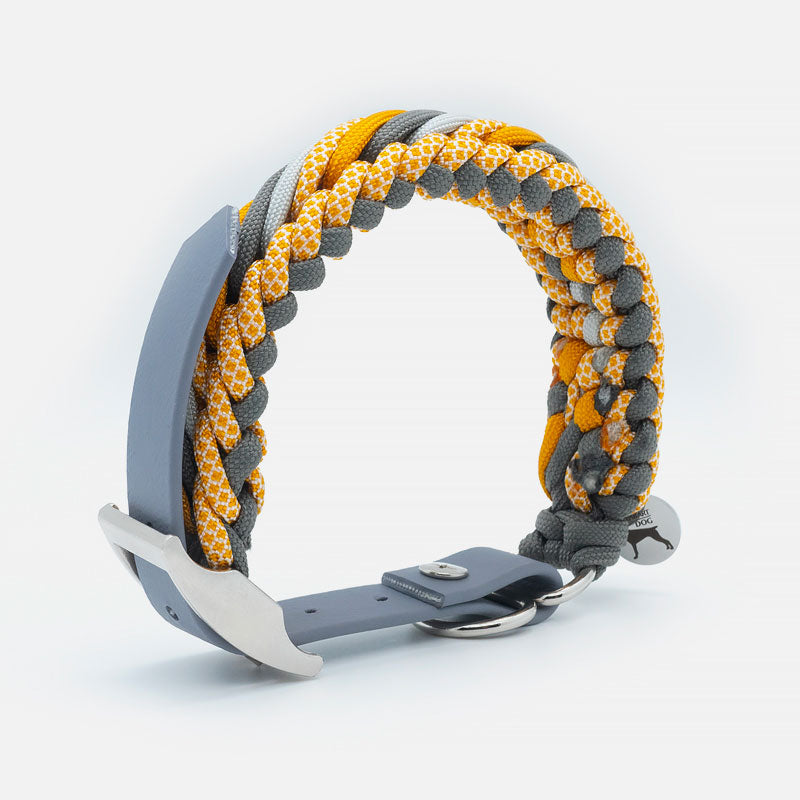 Collare in Paracord ACCIAROLI Caramella