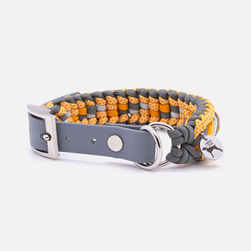 Collare in Paracord ACCIAROLI Caramella