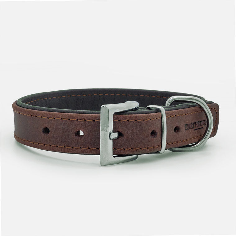 Collare in Pelle Brown OAKLAND