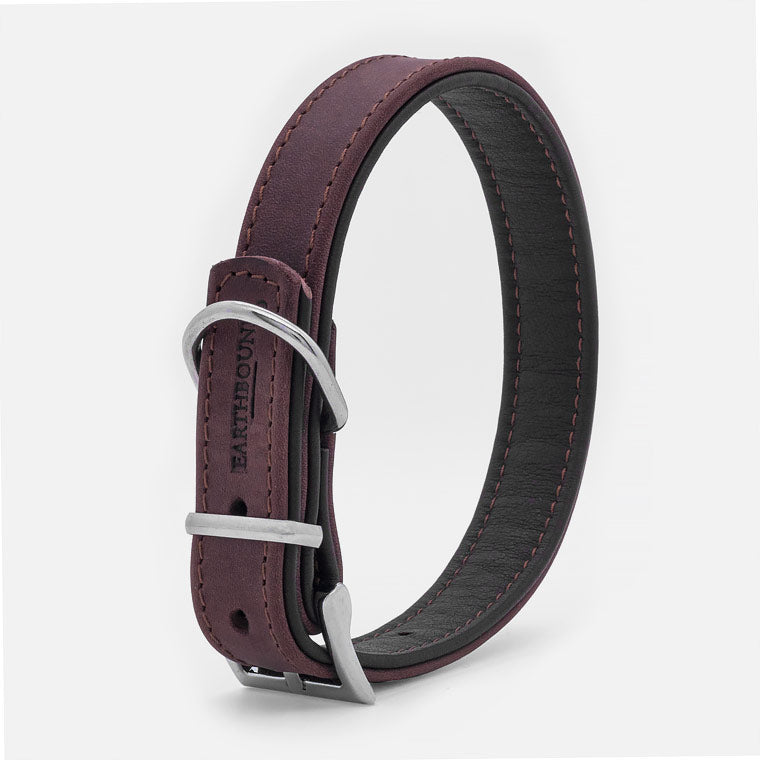 Collare in Pelle Brown OAKLAND