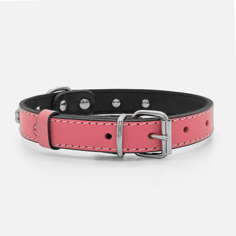 Collare in Pelle ROSA BONE
