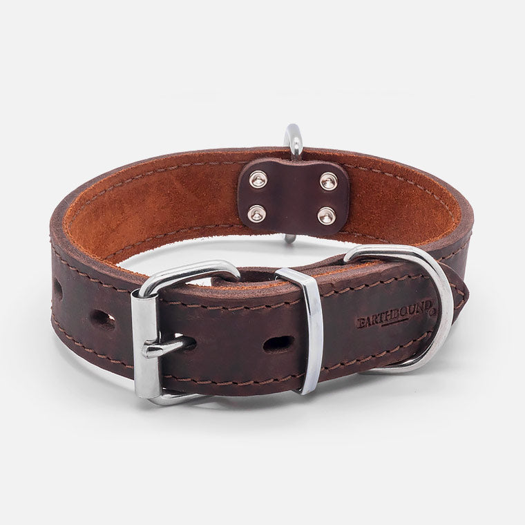 Collare in pelle Brown OX
