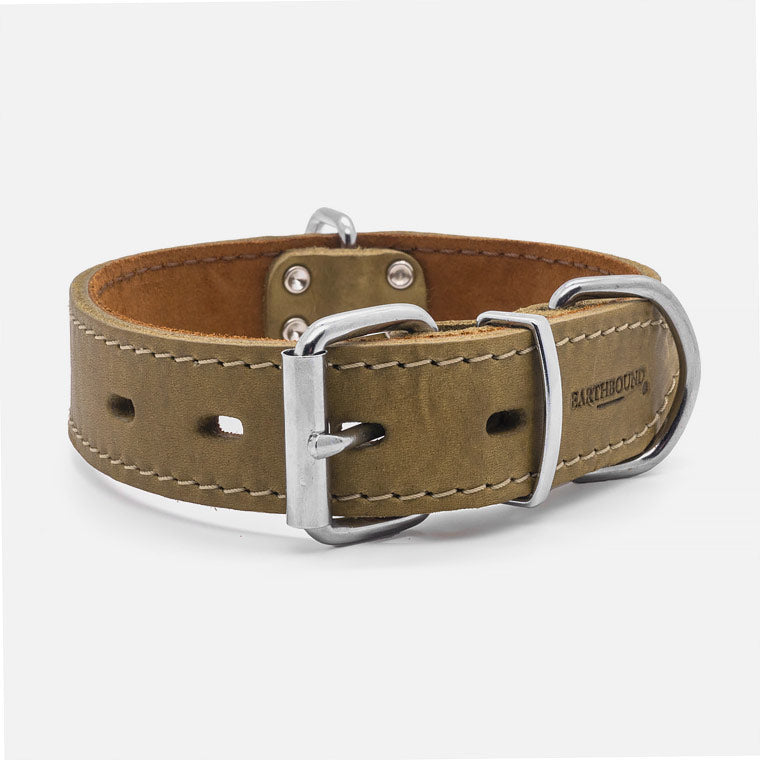Collare in pelle Green OX