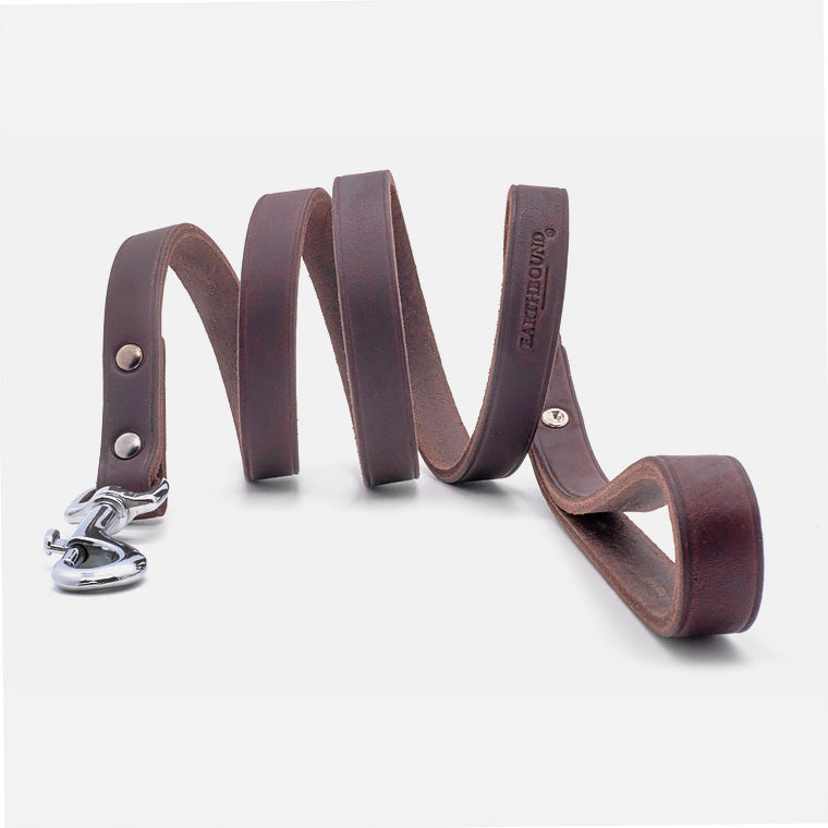 Guinzaglio in Pelle Soft Country BROWN