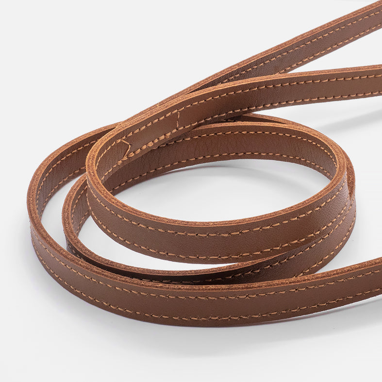 Guinzaglio Piatto in Pelle COLONIALE