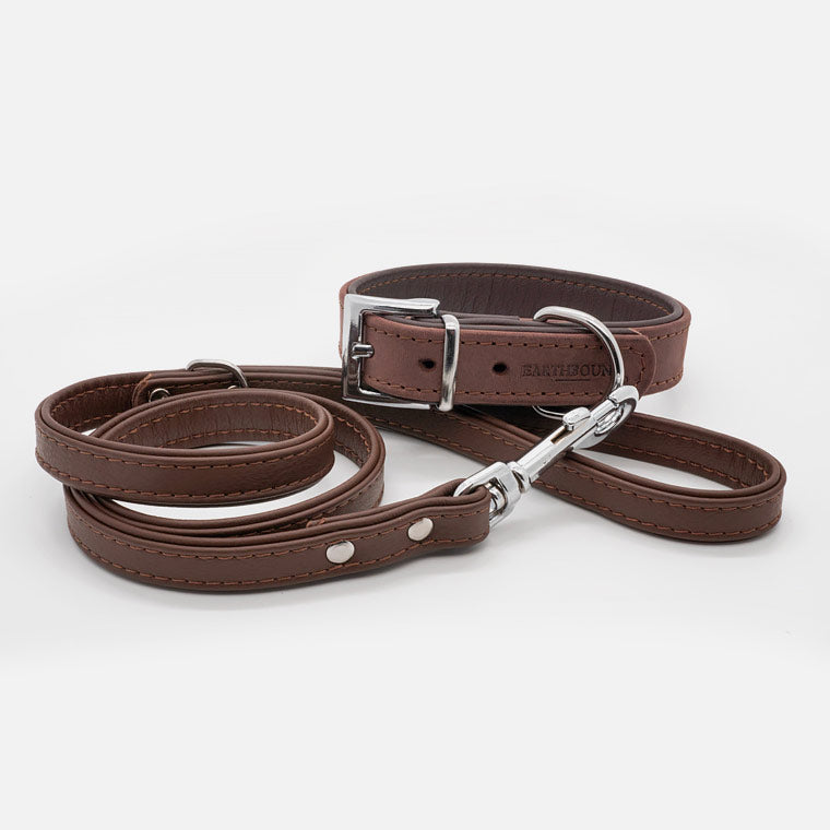 Collare in Pelle Brown OAKLAND