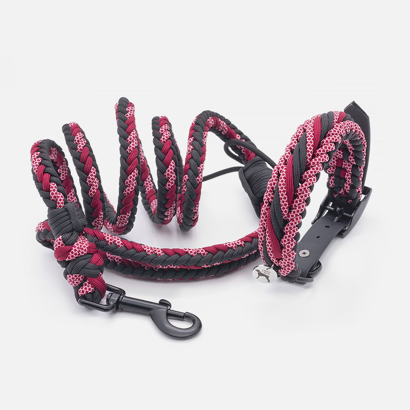 Guinzaglio in Paracord VESUVIO 8 Fili
