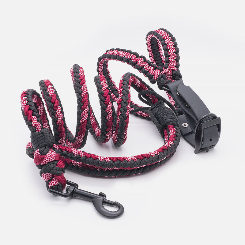 Guinzaglio in Paracord VESUVIO 8 Fili