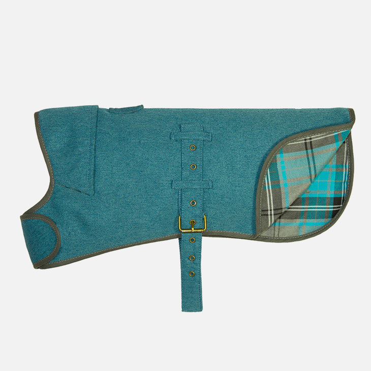 CAPPOTTINO TESSUTO TURCHESE