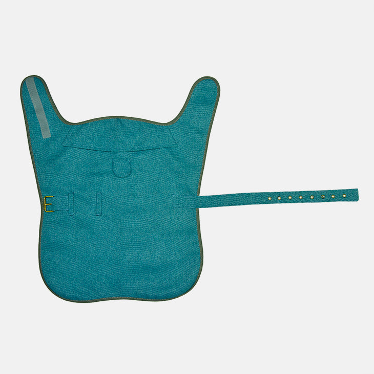 CAPPOTTINO TESSUTO TURCHESE