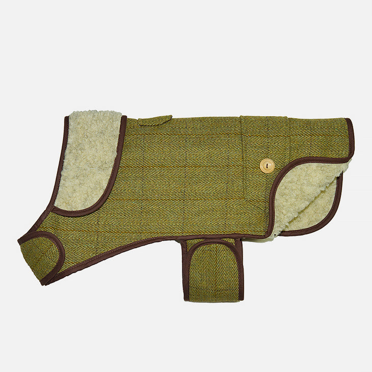 CAPPOTTINO IN TWEED VERDE