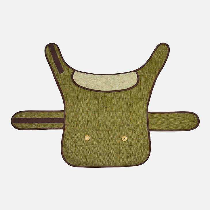 CAPPOTTINO IN TWEED VERDE