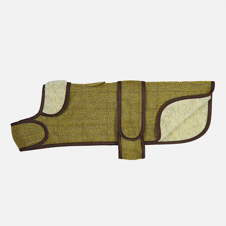 CAPPOTTINO IN TWEED VERDE - Bassotti